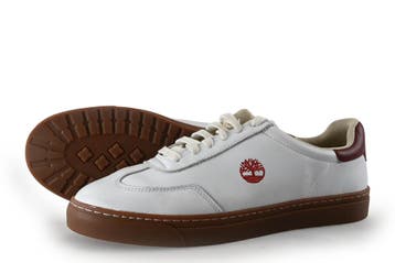 Timberland Sneakers in maat 43½ Wit, Kleding | Heren, Schoenen, Verzenden, Zo goed als nieuw, Sneakers, Wit