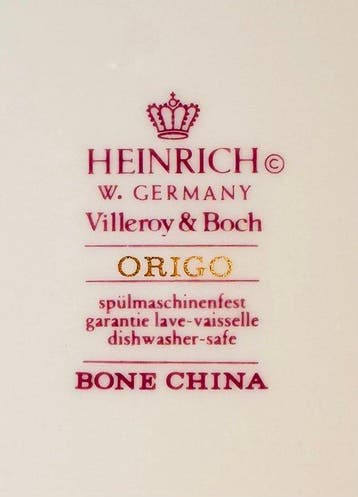Villeroy & Boch - Bord (14) - Origo - Beenporselein -