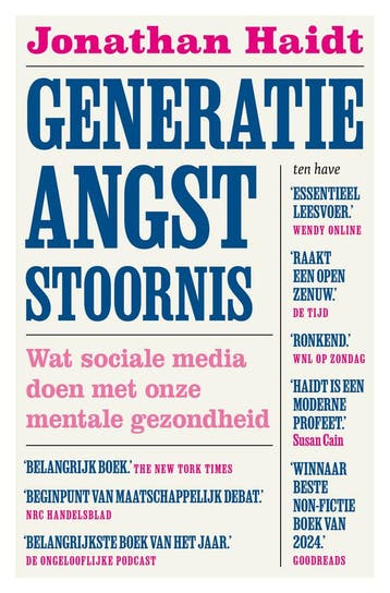 Generatie angststoornis (9789025915117, Jonathan Haidt), Verzenden