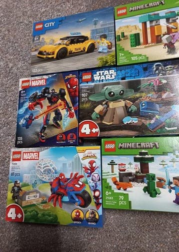 Lego Set - Minecraft - Minecraft, City, Ninjago, Marvel,, Enfants & Bébés, Jouets | Duplo & Lego