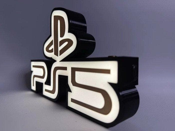 Sony - PS5 - PS5 game console lightbox - Gaming merchandise, Games en Spelcomputers, Spelcomputers | Overige Accessoires