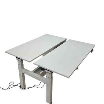 40x Steelcase Ology Duo Zit Sta Bureau | Incl. Nieuwe Bladen, Verzenden, In hoogte verstelbaar, Zo goed als nieuw