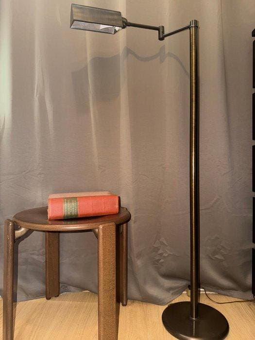 Massive - Staande lamp - Messing - antieke bankierslamp, Huis en Inrichting, Overige Huis en Inrichting