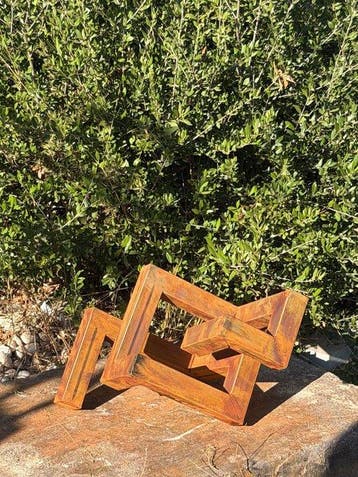 Ana Lucia B.M - Sculpture Corten - XL - No Reserve