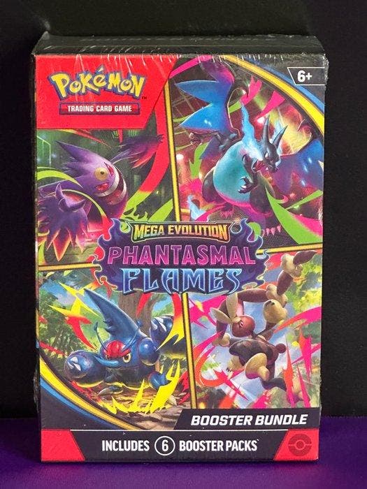 Pokémon - 1 Box - Booster Bundle MEGA EVOLUTION (Phantasmal, Hobby & Loisirs créatifs, Jeux de cartes à collectionner | Pokémon