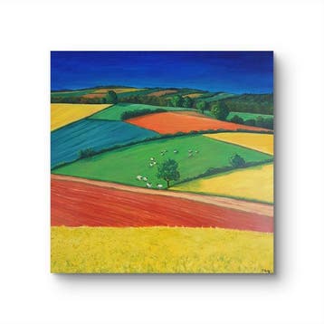 Christine Bleny - A Flock in the Fields