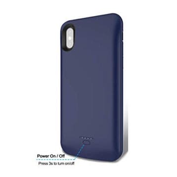 iPhone XS Max 5000mAh Slim Powercase Powerbank Oplader, Verzenden