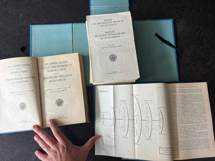 Document - The Allied Armies under Marshal Foch - Report of, Antiquités & Art, Antiquités | Livres & Manuscrits