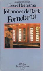Pornotaria 9789065211606 Back, Verzenden, Gelezen, Back