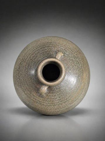 Keramiek Vaas - 16 cm - Sawankhalok