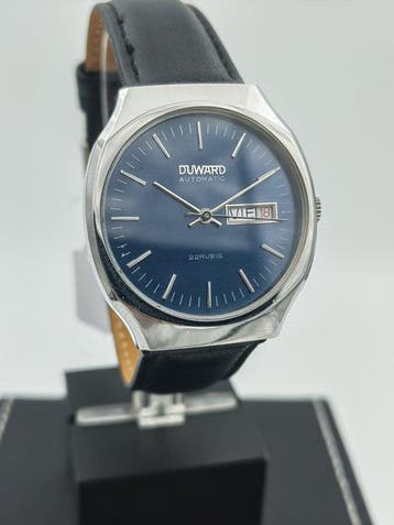 Duward - Automatic Day Date Blue dial - Zonder minimumprijs, Nieuw