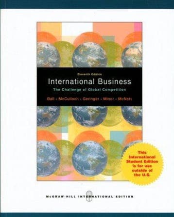 International Business 9780071286671 Donald Ball, Verzenden, Donald Ball