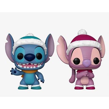 Funko Pop! 2-Pack: Lilo & Stitch - Winter Stitch & Angel, Verzenden