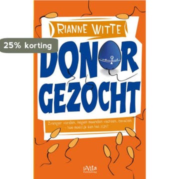 Donor gezocht 9789079556175 Rianne Witte, Verzenden, Gelezen, Rianne Witte