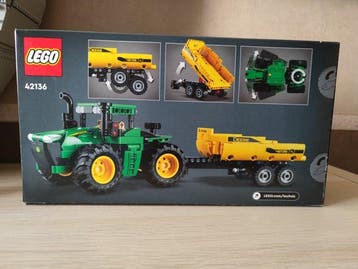 Lego Set - 42136 - Technic - John Deere 9620R 4WD Tractor, Nieuw