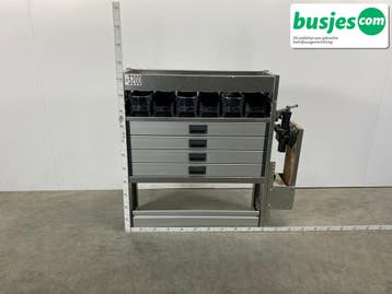 Aluca bedrijfswageninrichting 1010x320x1150mm (3200), Verzenden