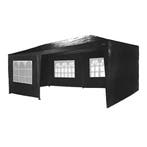 MaxxGarden Partytent 3x6m met zijwanden - Zwart (Tuin), Tuin en Terras, Ophalen of Verzenden, Nieuw