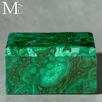 Belle boîte en malachite - Malachite de qualité AAA -, Collections