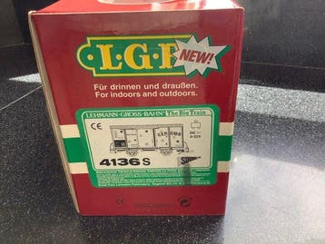 LGB G - 4136S - Wagon de marchandises pour trains miniatures, Nieuw