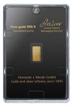 2,5 Gramm - Goud .999 - Heimerle + Meule - Verzegeld