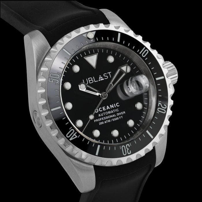 Ublast - Oceanic - Helium Valve - 200 ATM - REF.UBOC45BK -, Handtassen en Accessoires, Horloges | Heren