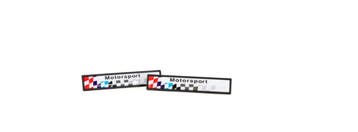 Motorsport Logos tbv M Stootlijst BMW 3 Serie E36 B7155
