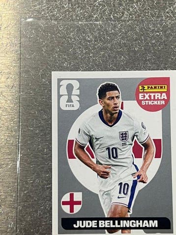 Jude Bellingham – Extra Sticker Silver – Panini FIFA World, Nieuw