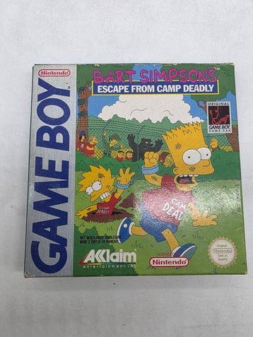 Nintendo - Gameboy Classic - Bart Simpsons escape from, Nieuw