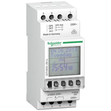 Schneider Electric Programmeerbare Jaarschakelklok 1 Kanaal, Verzenden, Nieuw