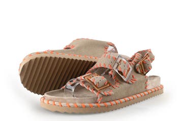 Colors of California Slippers in maat 39 Beige, Kleding | Dames, Schoenen, Slippers, Verzenden, Beige, Zo goed als nieuw