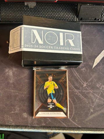 2025/26 Panini Noir viktor gyökeres 24/25 Serialized card,