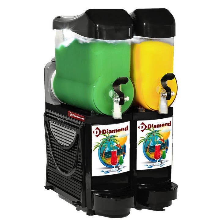 Sorbet-/Slushmachine | 2x 10L | LED-Verlichting |, Zakelijke goederen, Horeca | Keukenapparatuur, Nieuw in verpakking, Verzenden