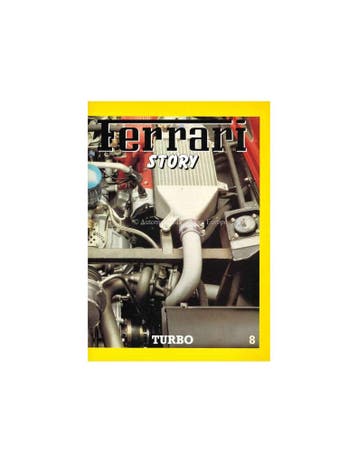 1986 FERRARI STORY TURBO MAGAZINE 8 ENGELS / ITALIAANS, Ophalen of Verzenden