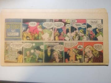 On Stage (Mary Perkins) - 210 Krantenpaginas en strips -, Nieuw