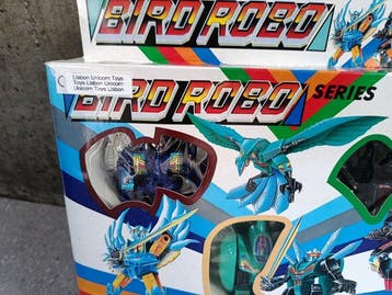 Bird Robo vs Zectron SET COMPLETO 1985 - Condor Peacock Bat