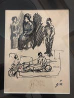 Mario Sironi (1885-1961) - Studio di figure