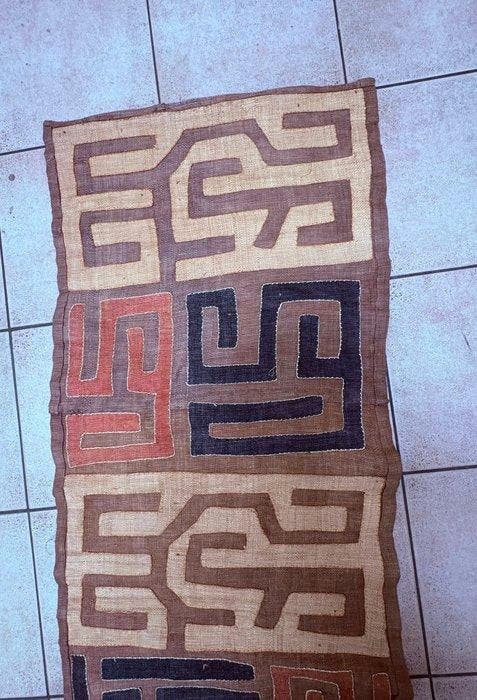 Tapis Shoowa - Shoowa - Kuba - DR Congo (Zonder, Antiek en Kunst, Kunst | Niet-Westerse kunst