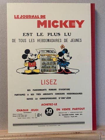 Mickey Mouse - Recueil N°1 - Année 1934 - 1 Album - EO -, Nieuw