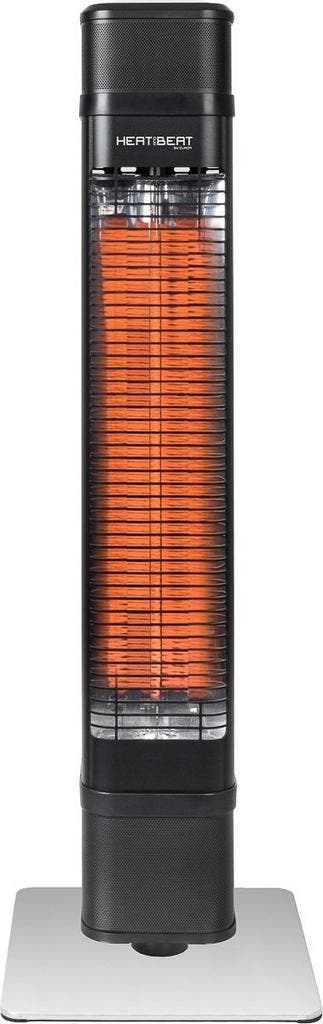 Eurom Heat and Beat Tower Terrasverwarmer - 2200W - Bluetoot, Tuin en Terras, Verzenden, Nieuw