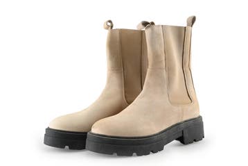 Manfield Chelsea boots in maat 37 Wit, Kleding | Dames, Schoenen, Verzenden, Wit, Overige typen, Manfield
