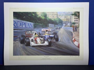 Mclaren - Monaco Grand Prix - Ayrton Senna, Nigel Mansell -, Collections