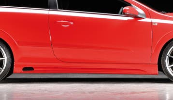 Rieger side skirt | Astra H GTC - 3-drs.    Astra H Twin-Top, Verzenden, Nieuw, Opel