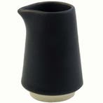 Melkkannetjes | ATLAS | Keramiek | Zwart | 17cl | 6 Stuks |, Verzenden, Nieuw in verpakking