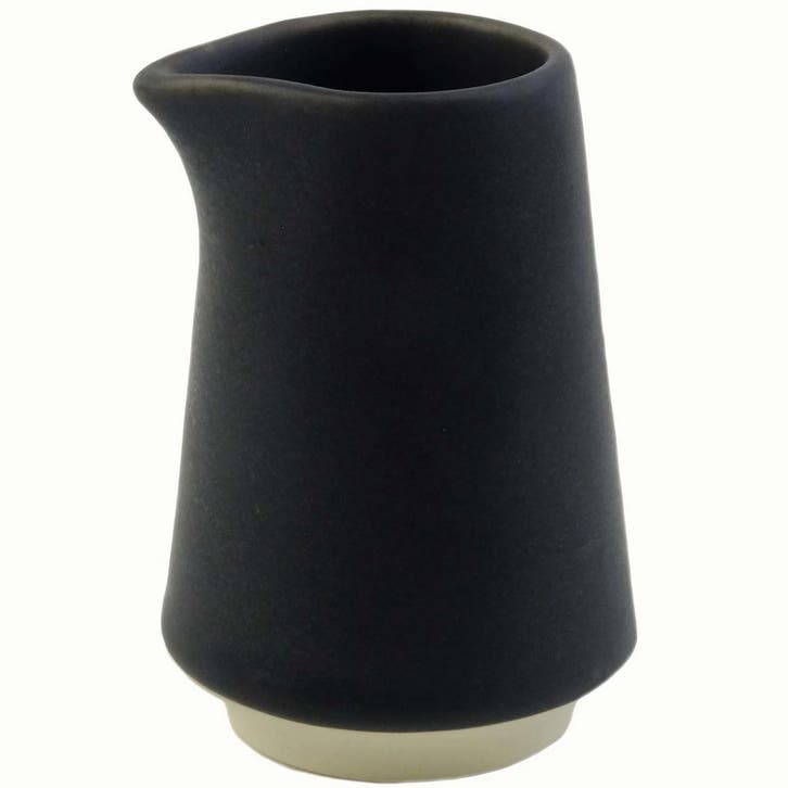 Melkkannetjes | ATLAS | Keramiek | Zwart | 17cl | 6 Stuks |, Articles professionnels, Horeca | Équipement de cuisine, Envoi