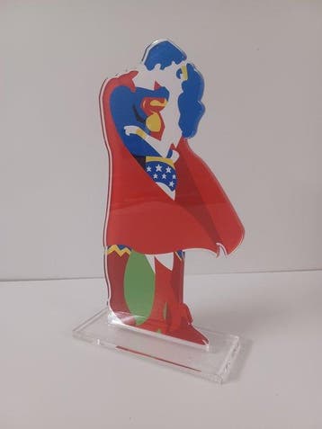 Marco Lodola (1955) - Superheroes in love