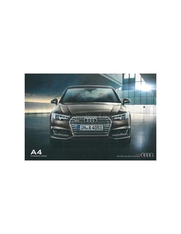 2015 AUDI A4 BROCHURE DUITS, Nieuw