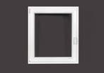 PVC raam draai kiep b100xh120 cm wit, Gevelraam of Ruit, 80 tot 120 cm, 80 tot 120 cm, Nieuw