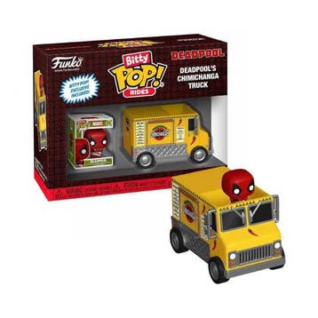 Funko Bitty Pop Rides! Marvel Deadpools Chimichanga Truck, Verzenden