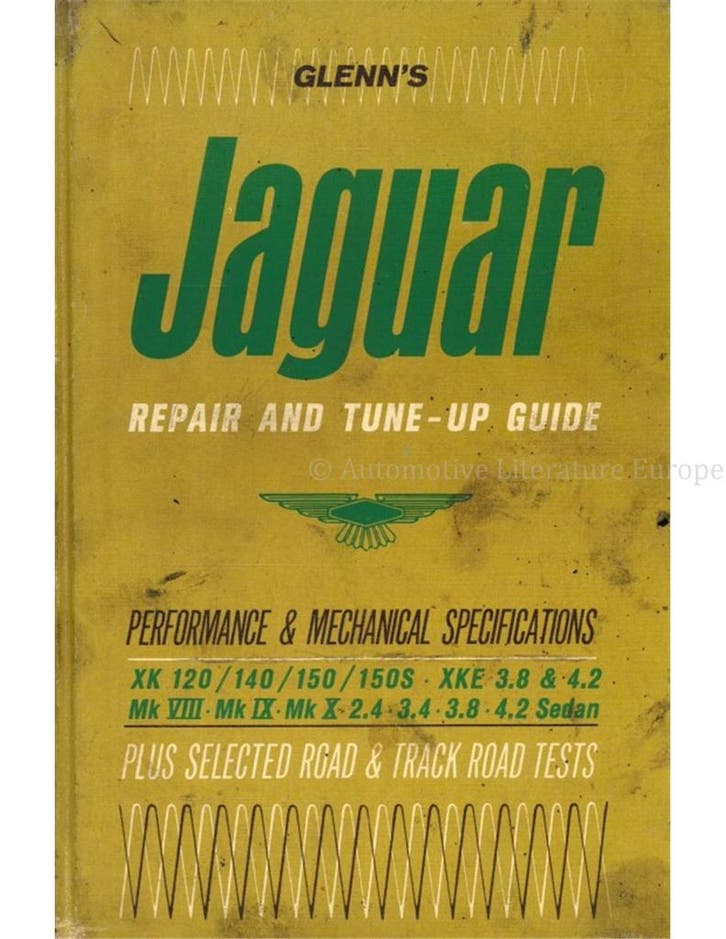 JAGUAR REPAIR AND TUNE-UP GUIDE, PERFORMANCE & MECHANICAL, Livres, Autos | Livres
