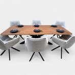 Tafel Boomstam eikenhout  Matrix  220x100, Nieuw